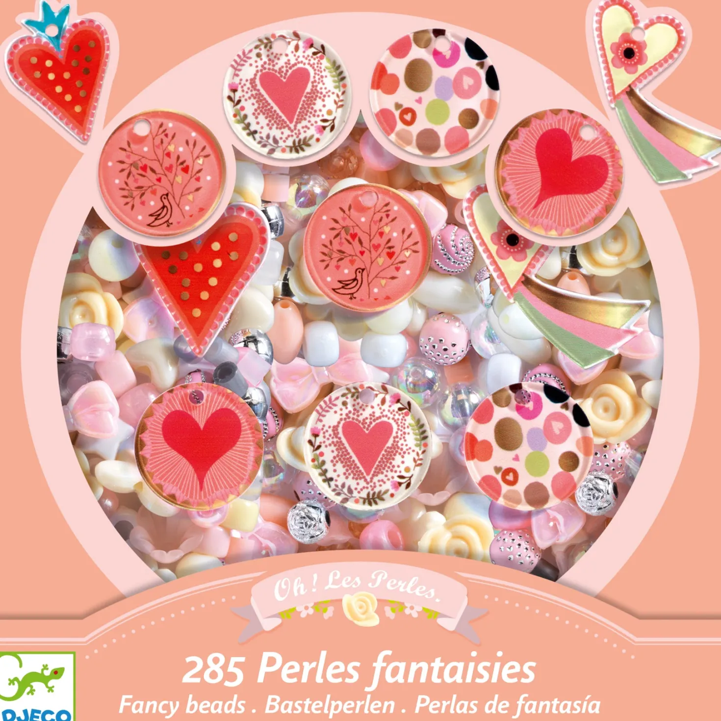 Abalorios Corazones · DJECO