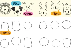 Actividades variadas para imaginar y dibujar