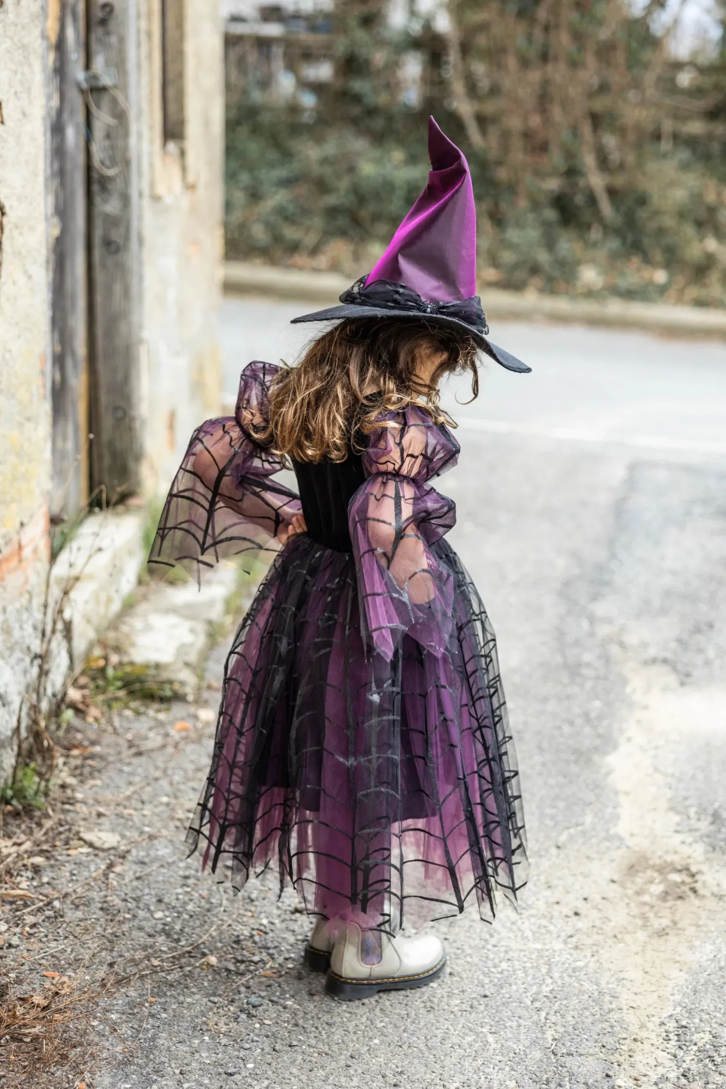 Amethyst Bruja Spider 5-6 años · Great Pretenders