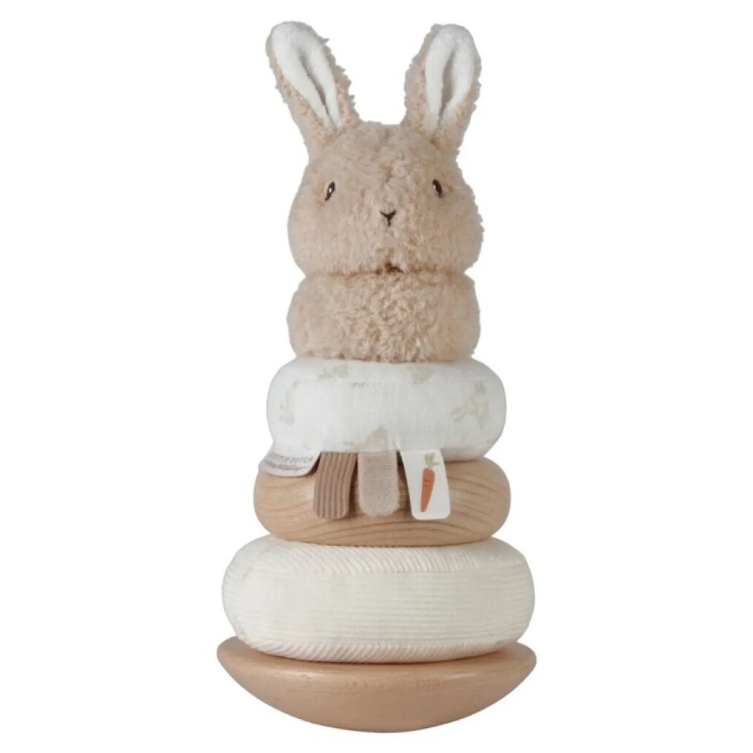 Anillos Apilables blanditos Baby Bunny · Little Dutch