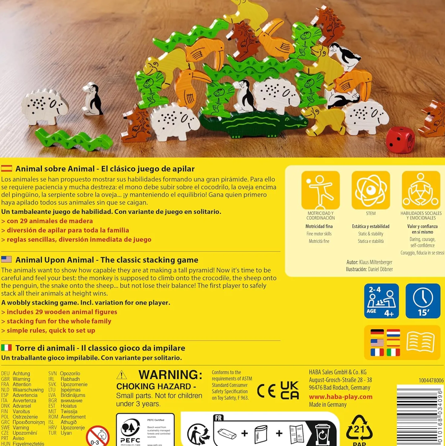 Animal sobre animal · HABA