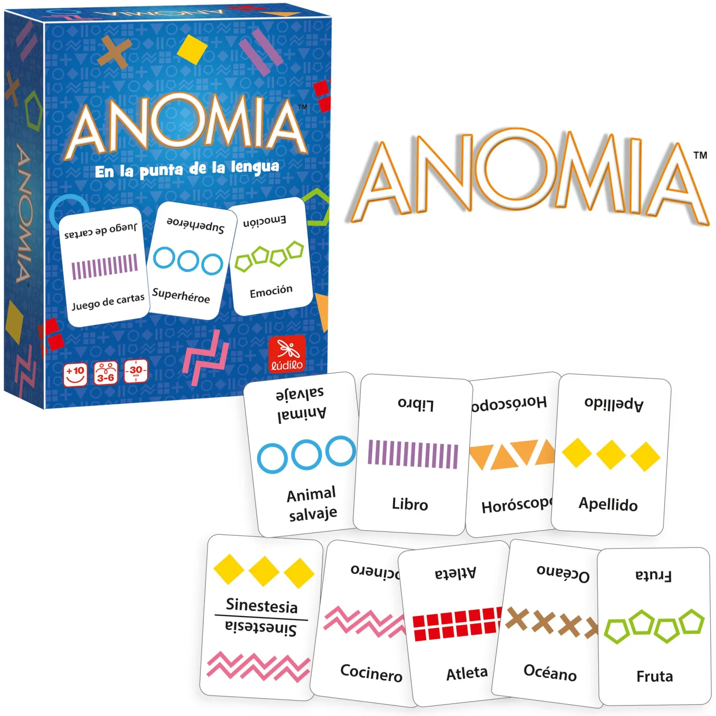 Anomia · Ludilo