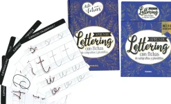 Aprende lettering. Con fichas de caligrafías y plantillas