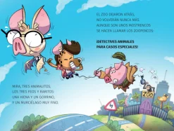 Aprender a leer con Los Detectives Zoopencos 2 - El huevo de oro robado