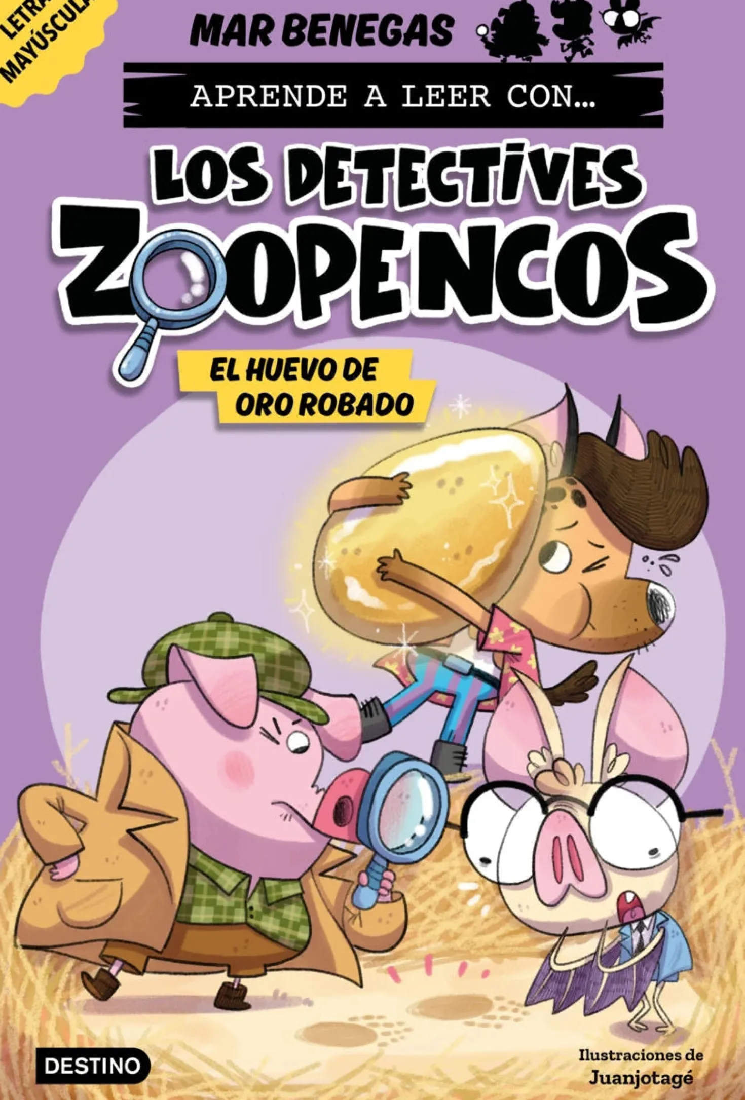 Aprender a leer con Los Detectives Zoopencos 2 - El huevo de oro robado