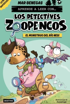 Aprender a leer con Los Detectives Zoopencos 1 - El Monstruo del rio Nesi