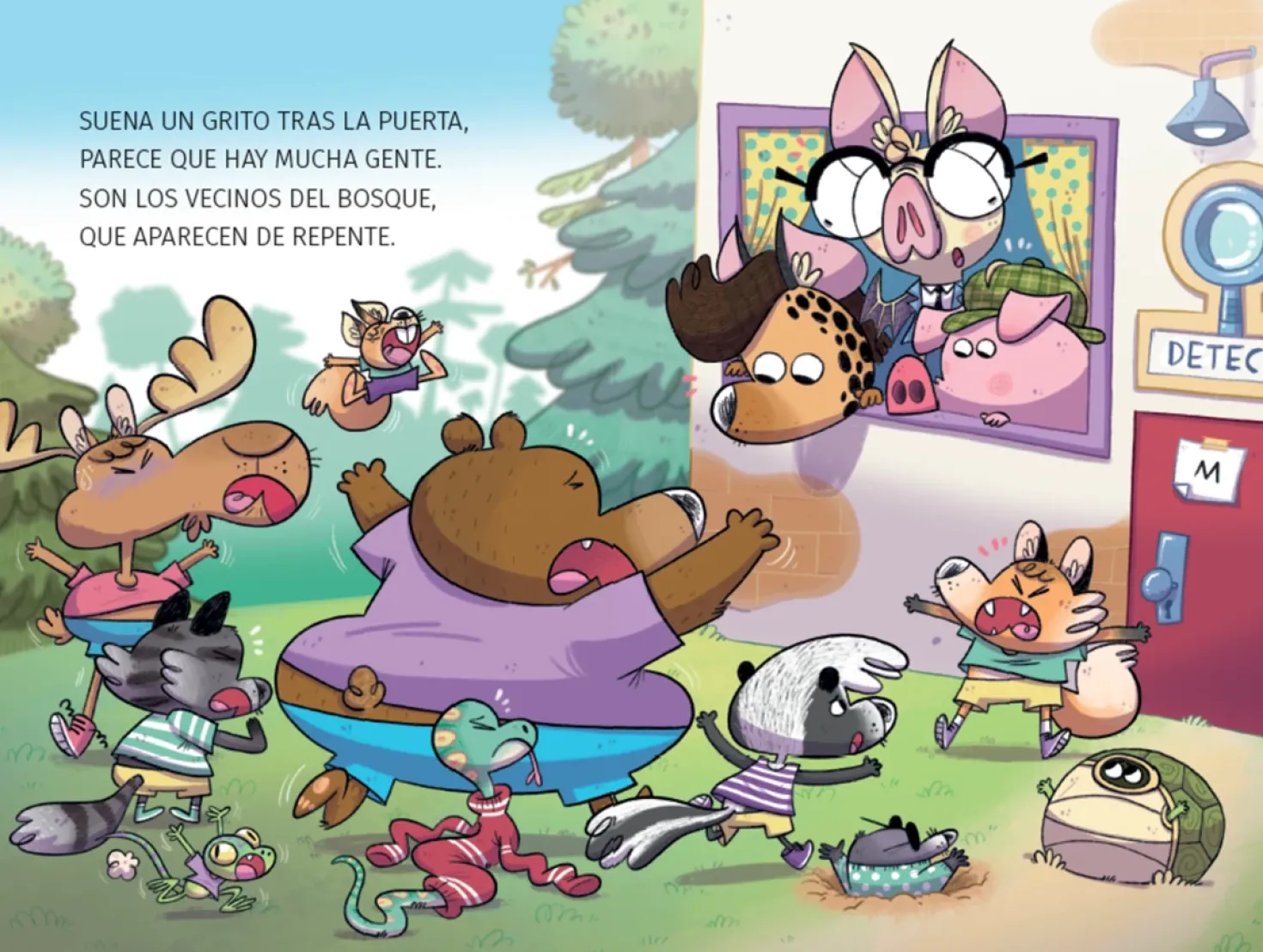 Aprender a leer con Los Detectives Zoopencos 3 - Luna llena y el búho-lobo