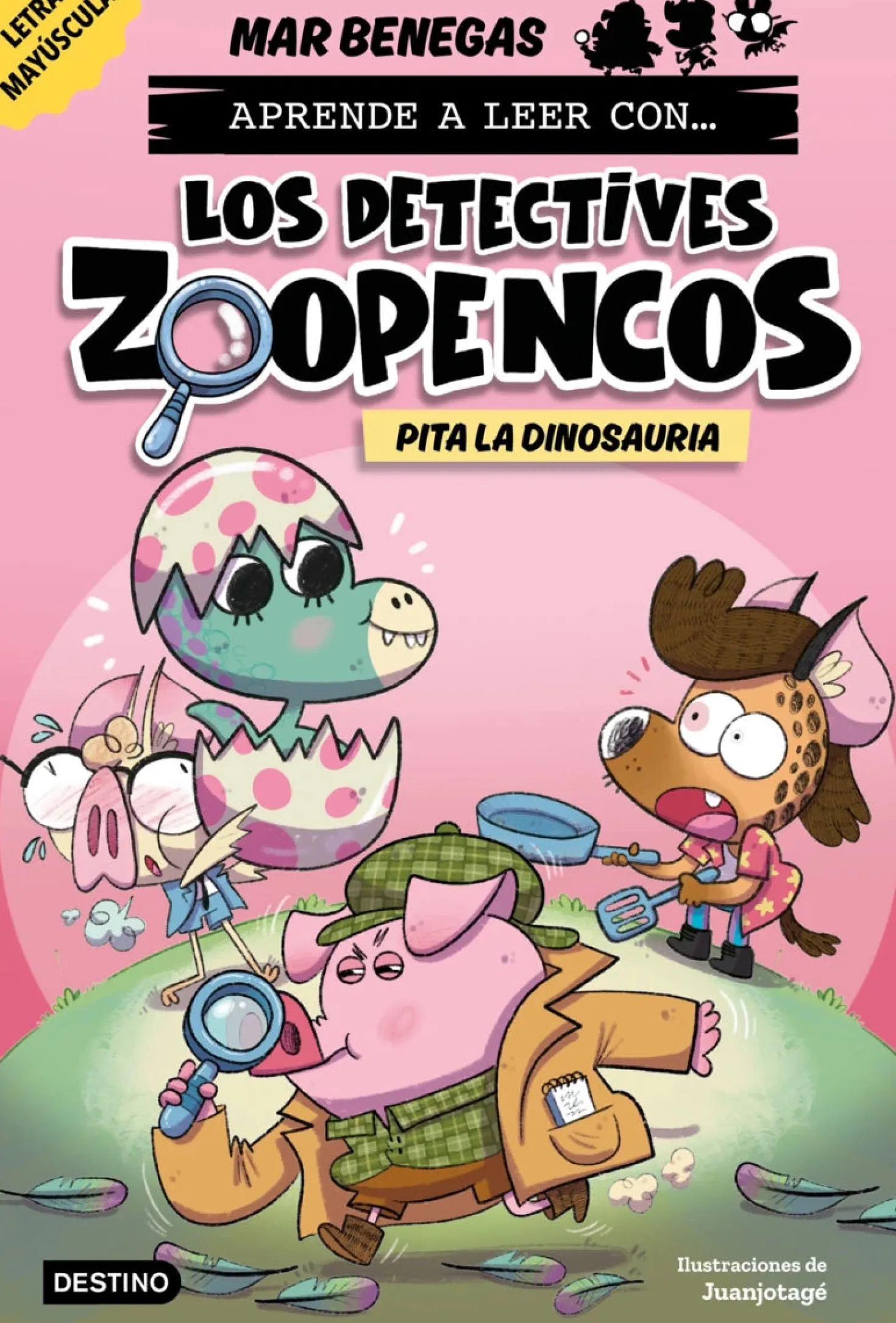Aprender a leer con Los Detectives Zoopencos 10 - Pita la dinosauria