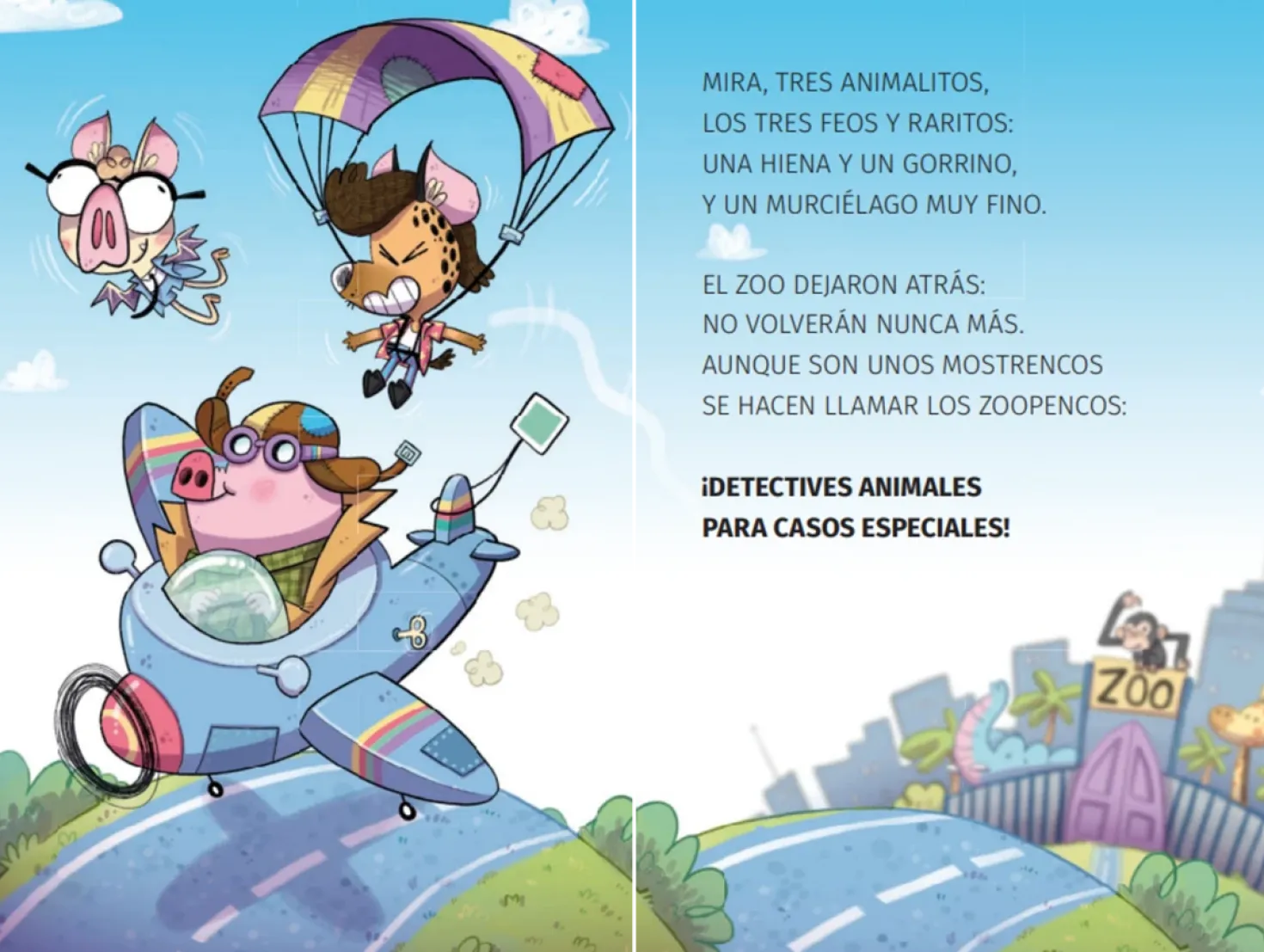 Aprender a leer con Los Detectives Zoopencos 10 - Pita la dinosauria