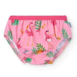 Bañador pañal · Flamingos