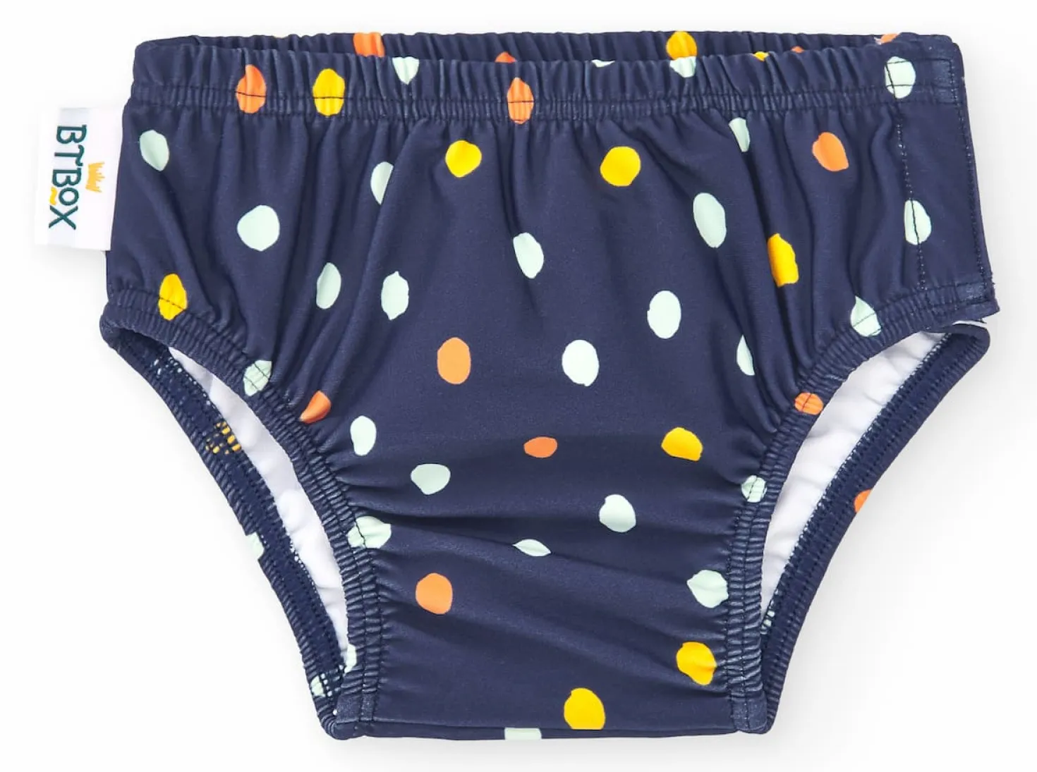 Bañador pañal · Lunares Navy