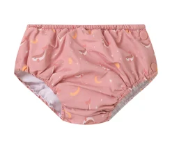 Bañador pañal volantes · Whale Pink