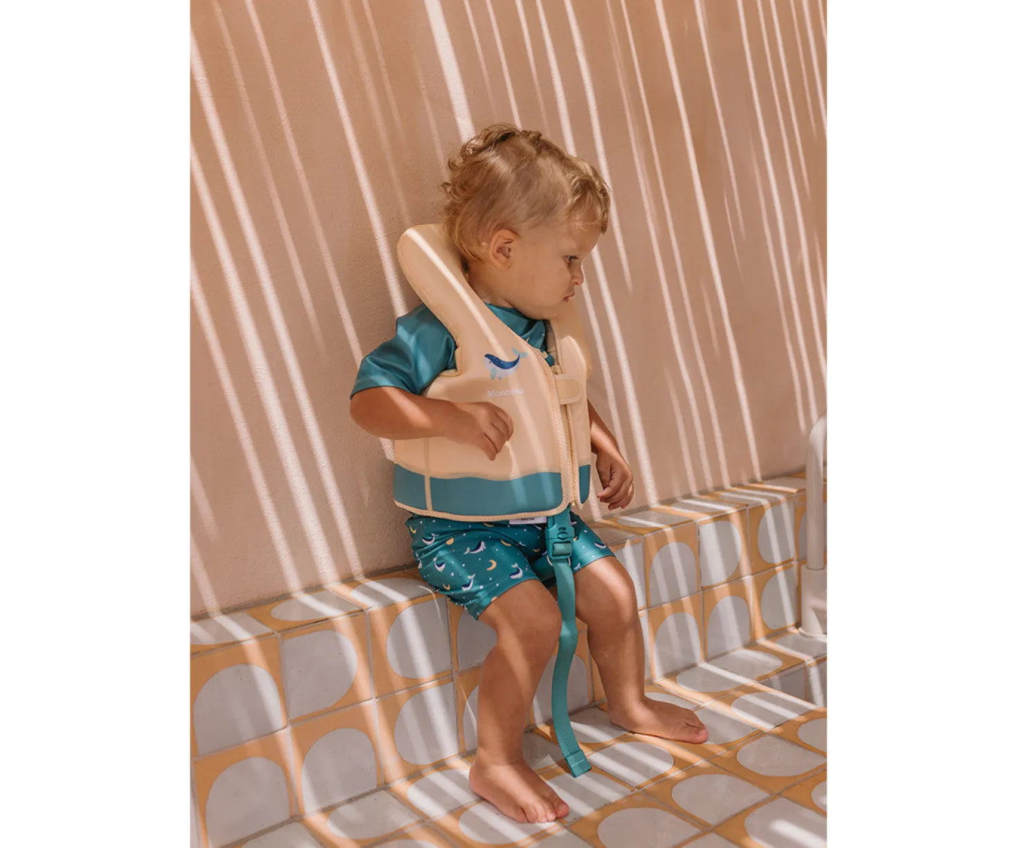 Bañador short · Whale Teal