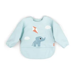 Babero con Mangas Playground Blue · Done by Deer