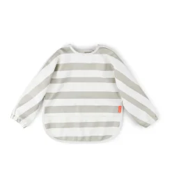 Babero con Mangas Stripes Sand · Done by Deer