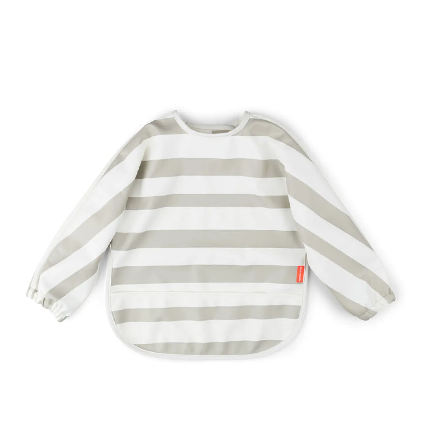 Babero con Mangas Stripes Sand · Done by Deer