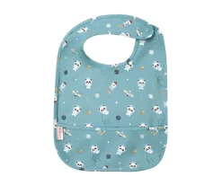Babero Impermeable Pandas in Space