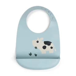 Babero silicona Dotti Blue · Done by Deer