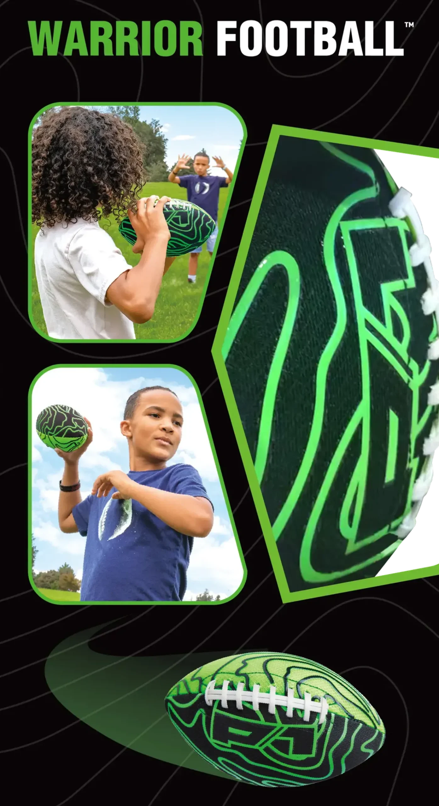 Balón de Fútbol Americano Warrior · DoUPlay