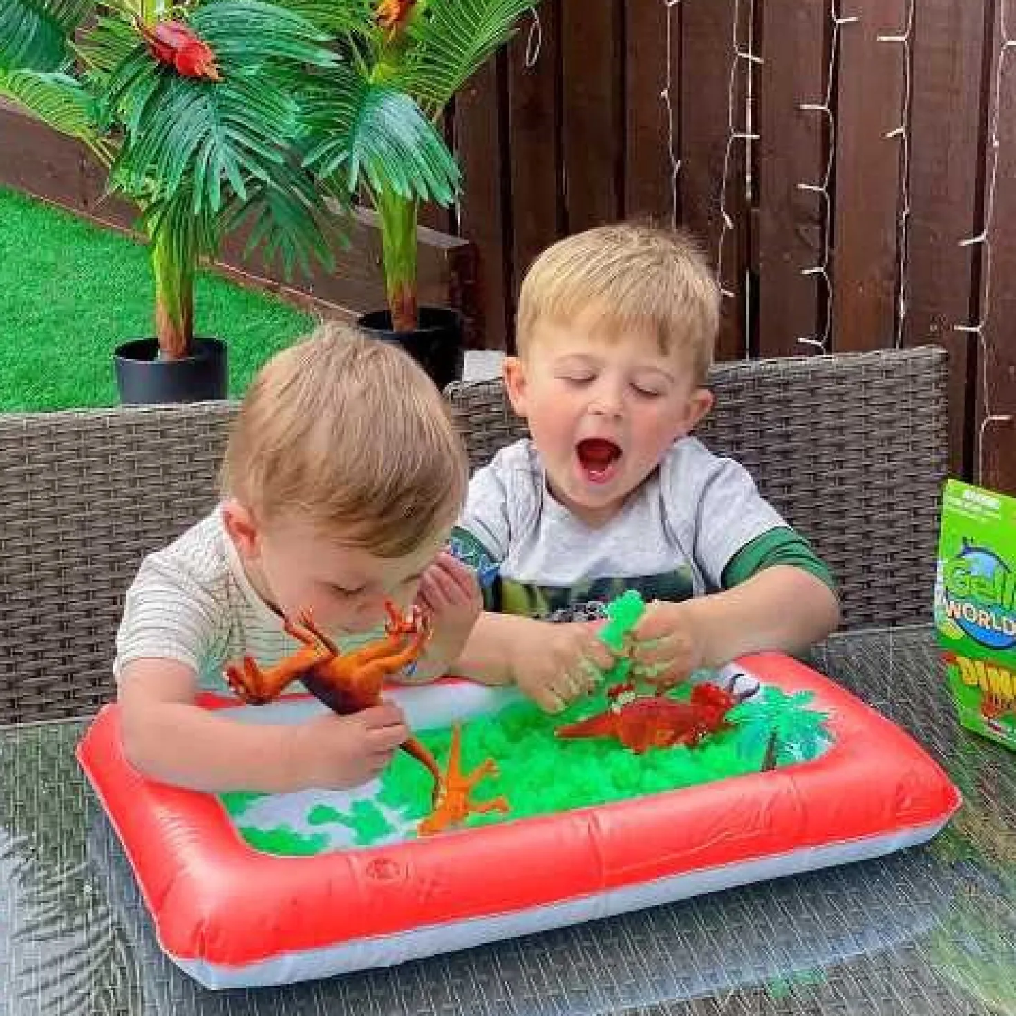 Bandeja de baño inflable · Zimpli