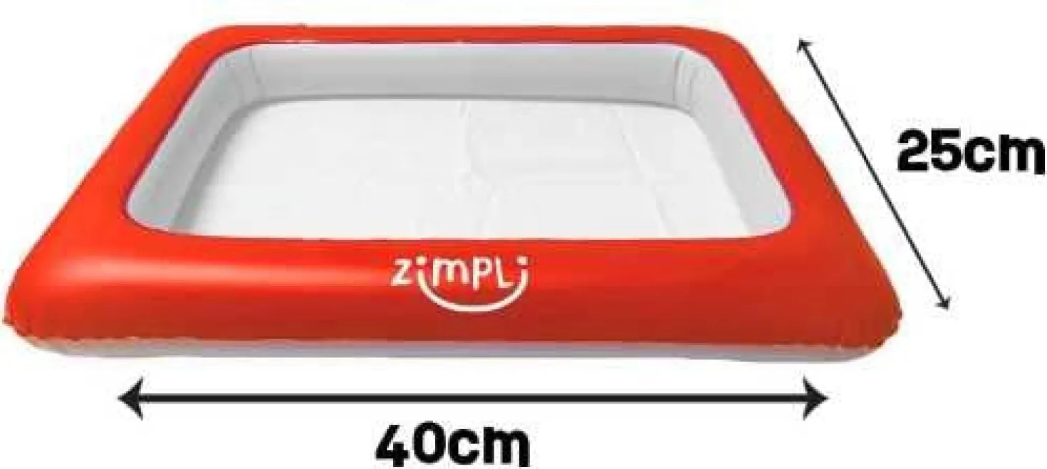Bandeja de baño inflable · Zimpli