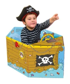 Barco Pirata Libro Convertible