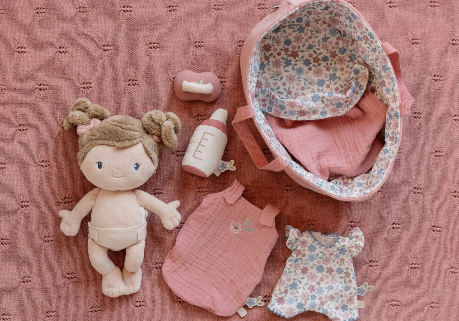 Bebé Rosa Canastilla · Little Dutch