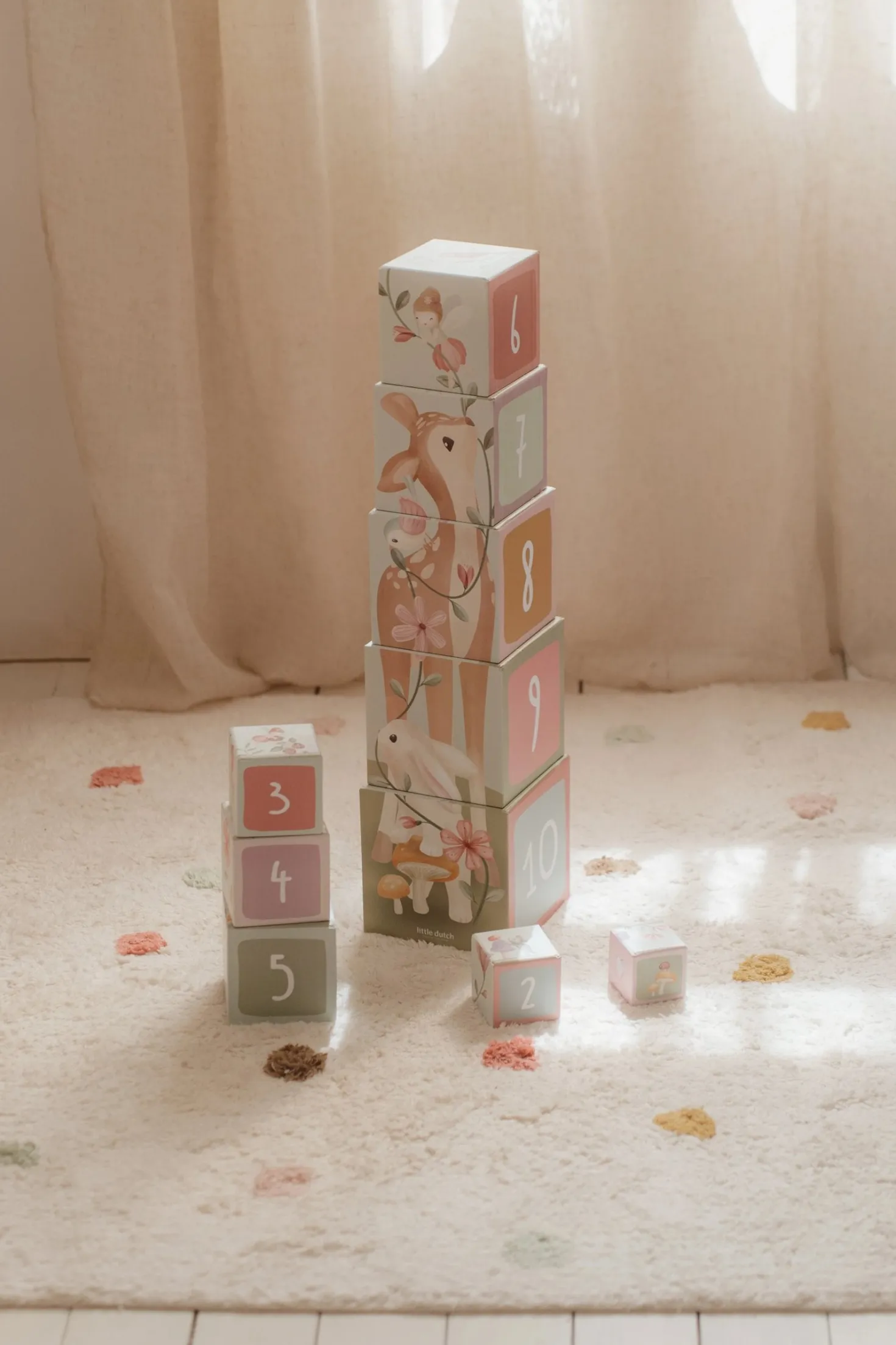 Bloques apilables Fairy Garden · Little Dutch