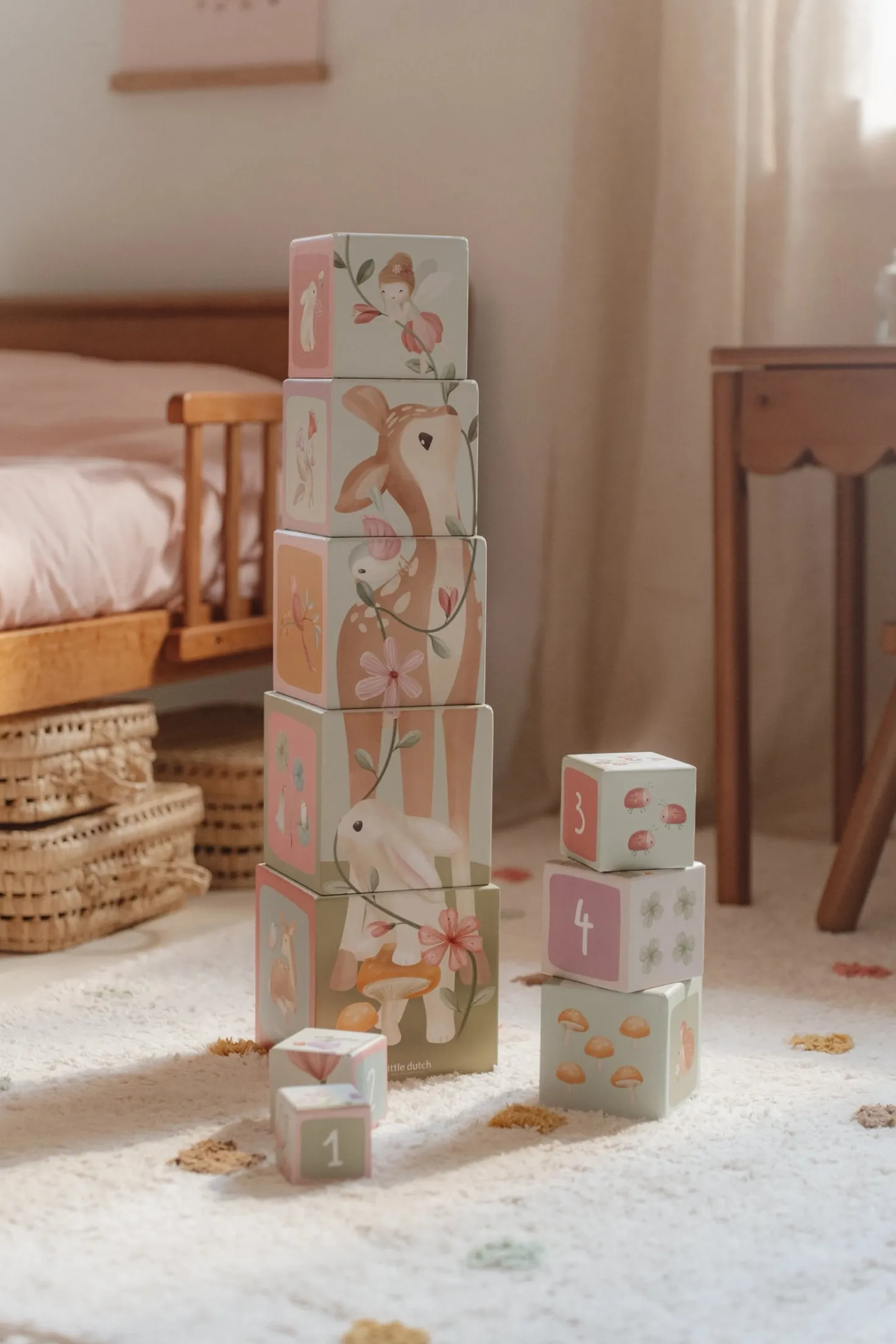 Bloques apilables Fairy Garden · Little Dutch