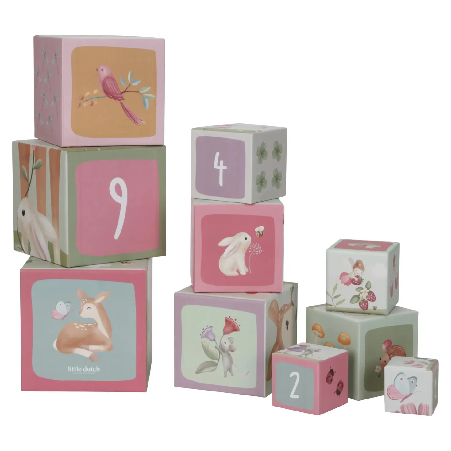 Bloques apilables Fairy Garden · Little Dutch