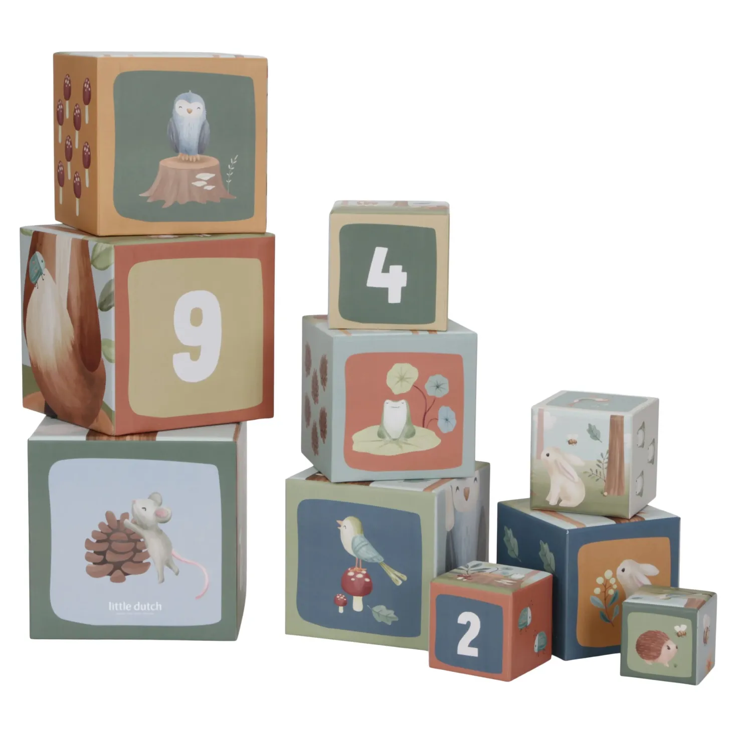 Bloques apilables Forest Friends · Little Dutch