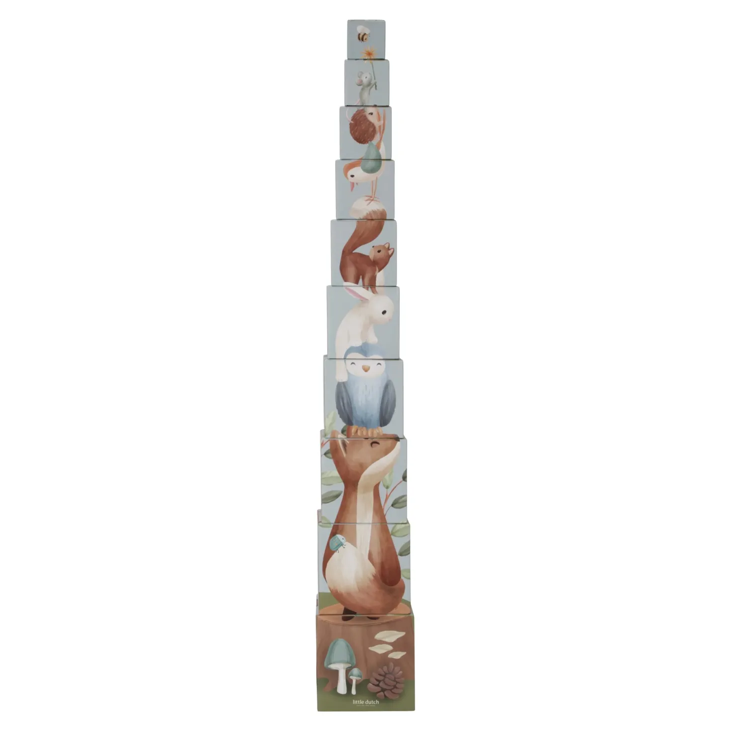Bloques apilables Forest Friends · Little Dutch