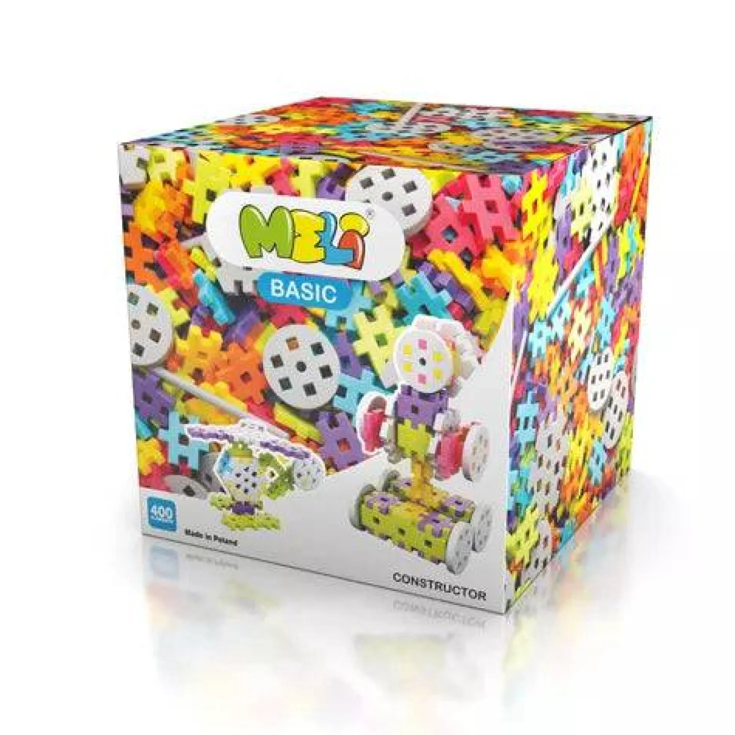 Bloques Meli · Basic Constructor 400 piezas