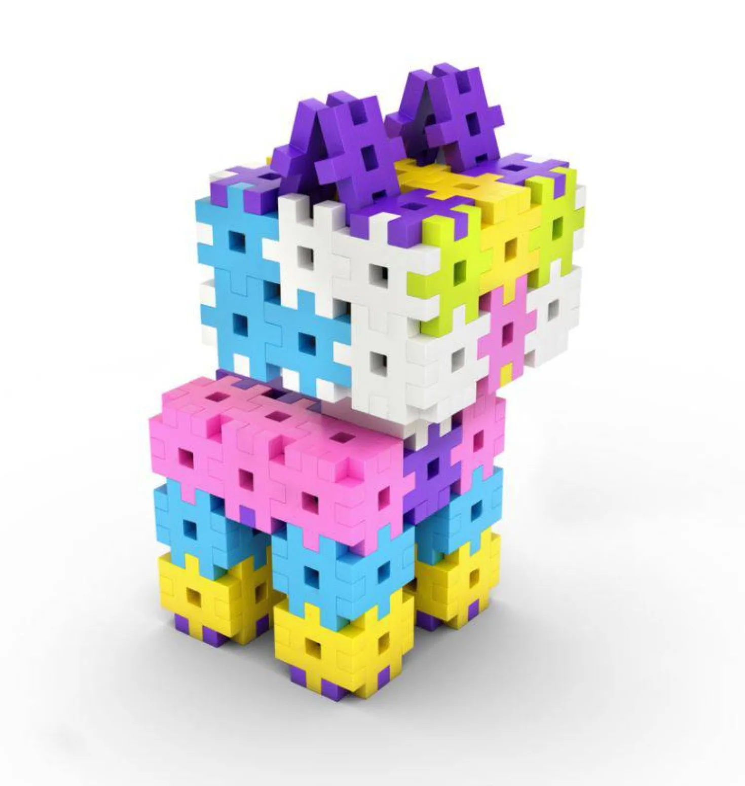 Bloques Meli · Basic Pastel 50 piezas