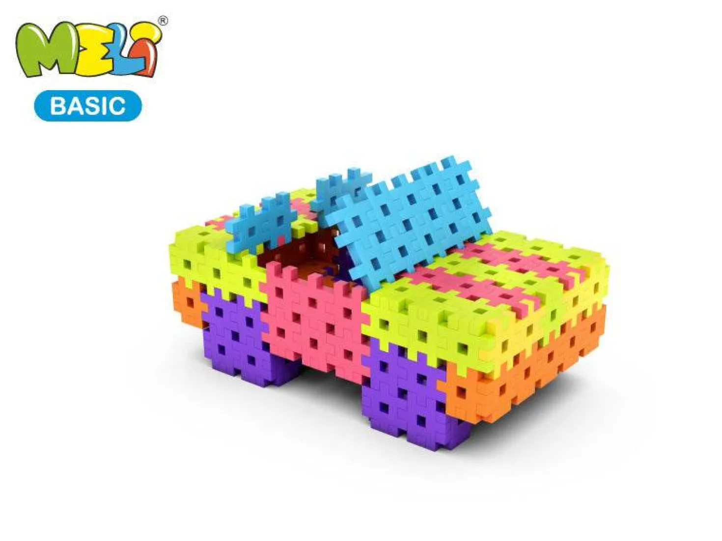 Bloques Meli · Basic 50 piezas