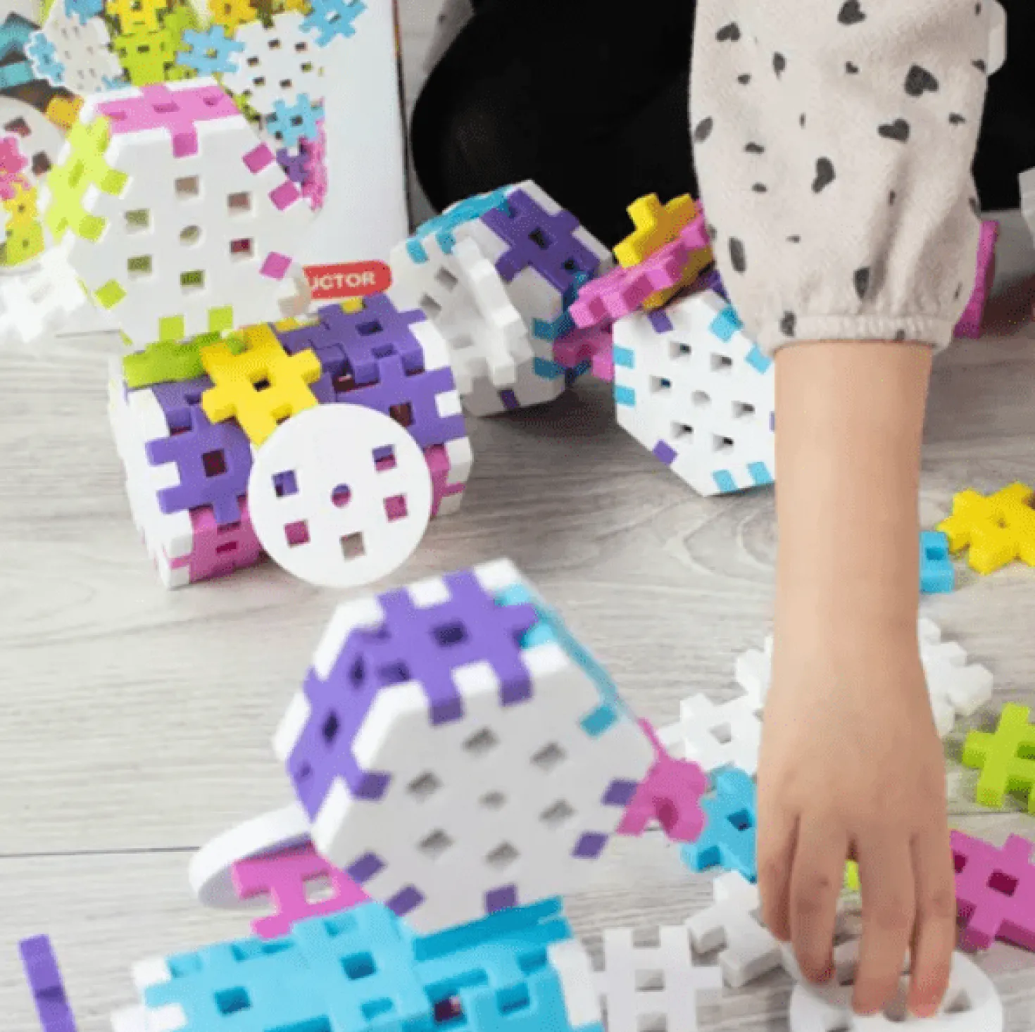 Bloques Meli · Maxi Pastel Constructor 70 piezas