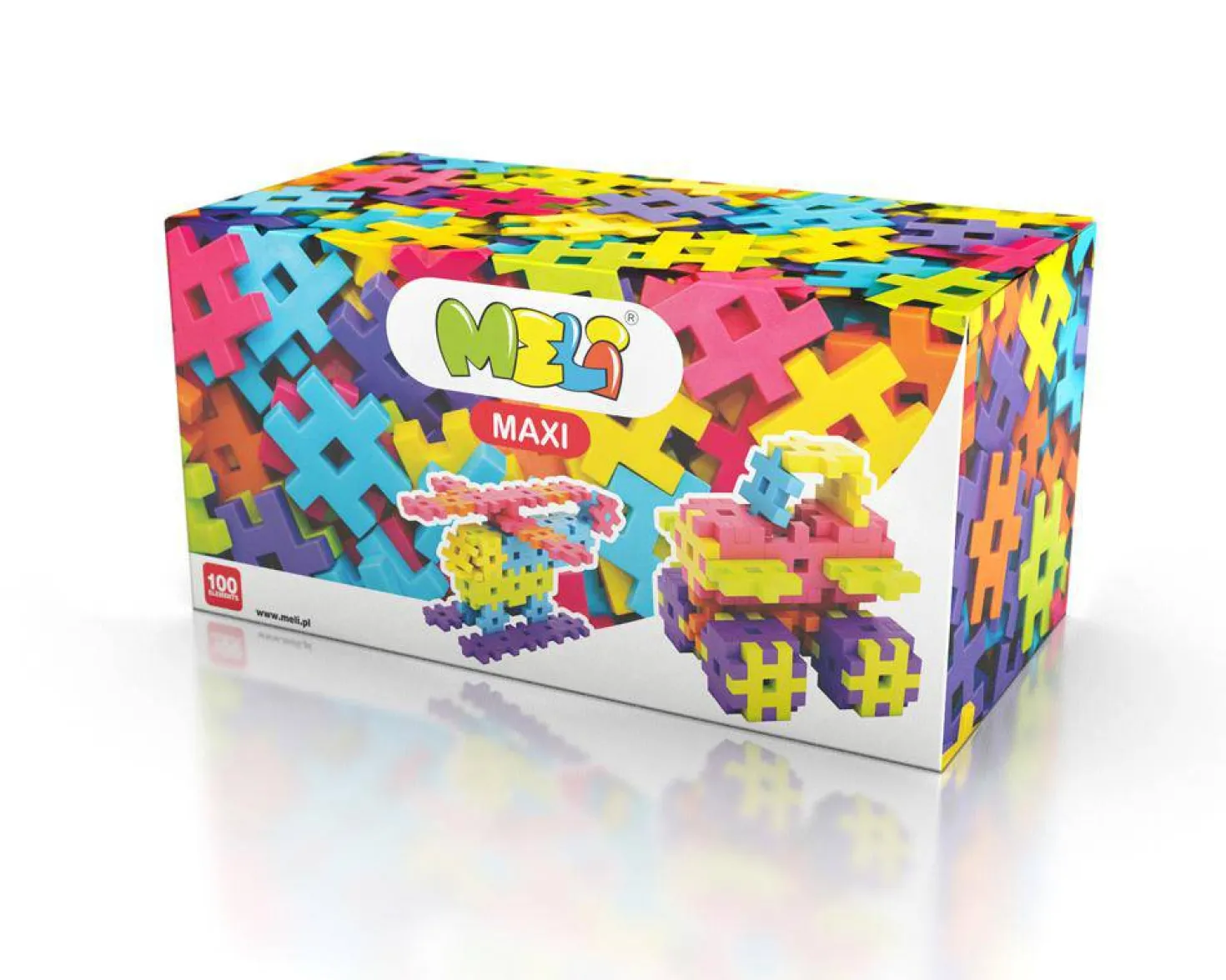 Bloques Meli · Maxi 100piezas