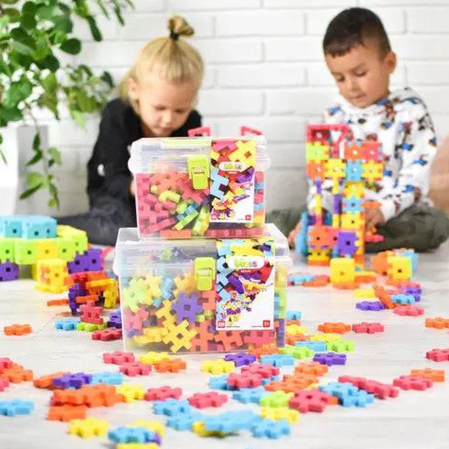 Bloques Meli · Maxi Travel Box 110 piezas