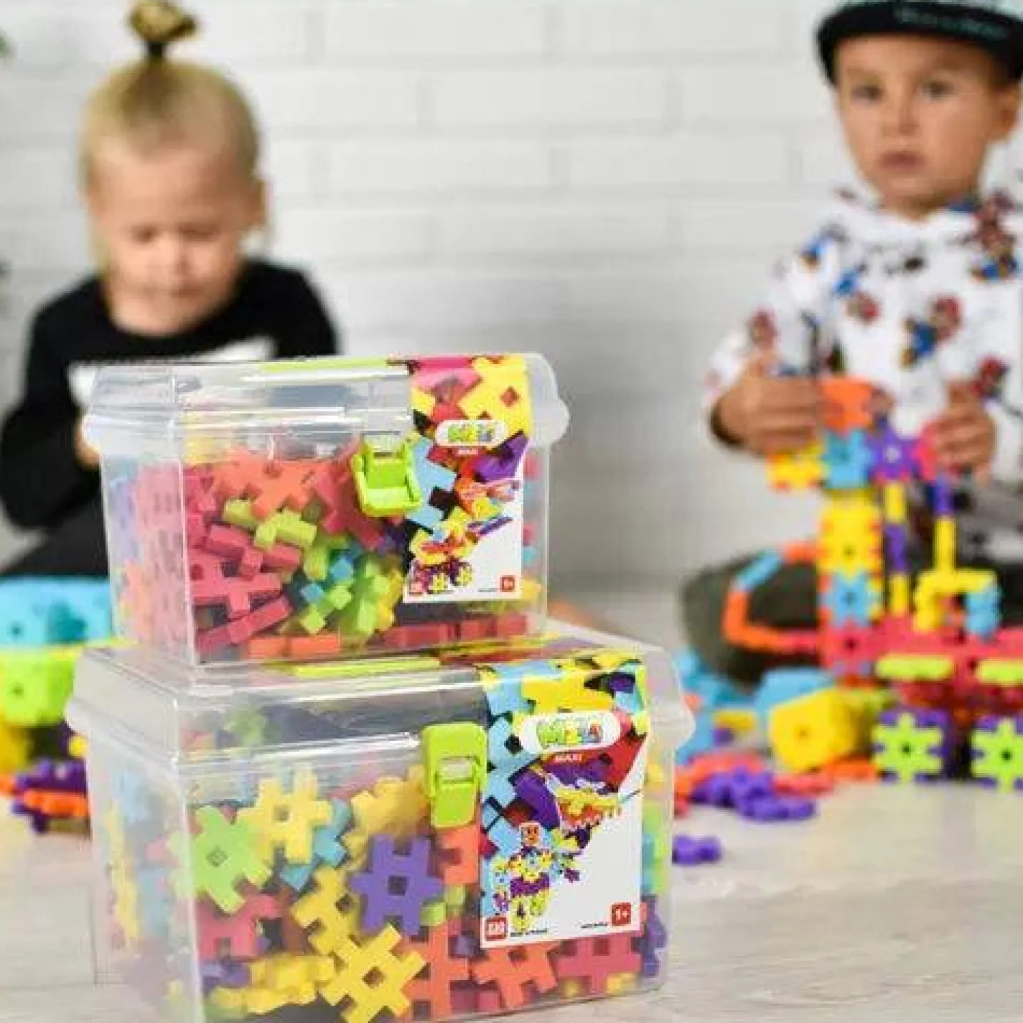 Bloques Meli · Maxi Travel Box 110 piezas