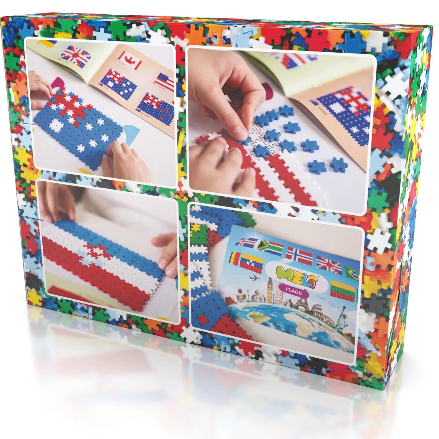 Bloques Meli · Mini Tematic Banderas del mundo