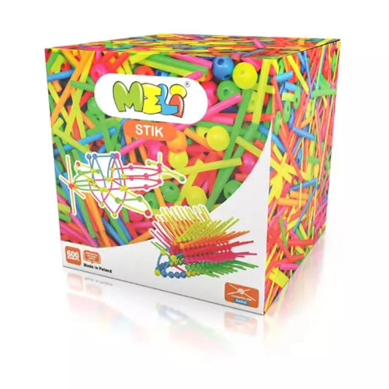 Bloques Meli · Stik 600 pcs Neon