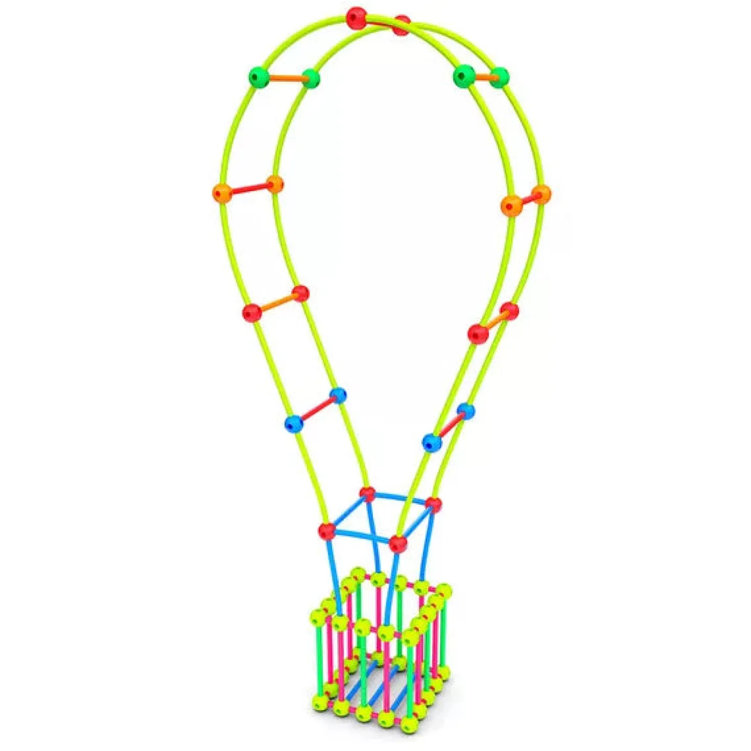 Bloques Meli · Stik 300 pcs Neon