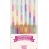 Bolígrafos de Gel Arco Iris (6 ud) · Lovely Paper