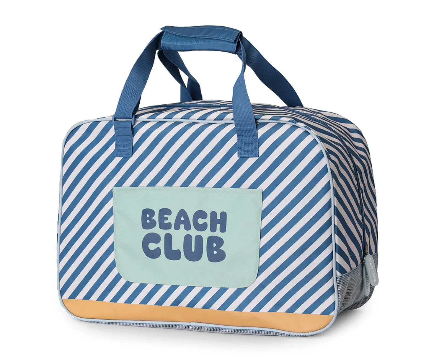 Bolsa de Playa con Rejilla · Stripes Blues & Beyond