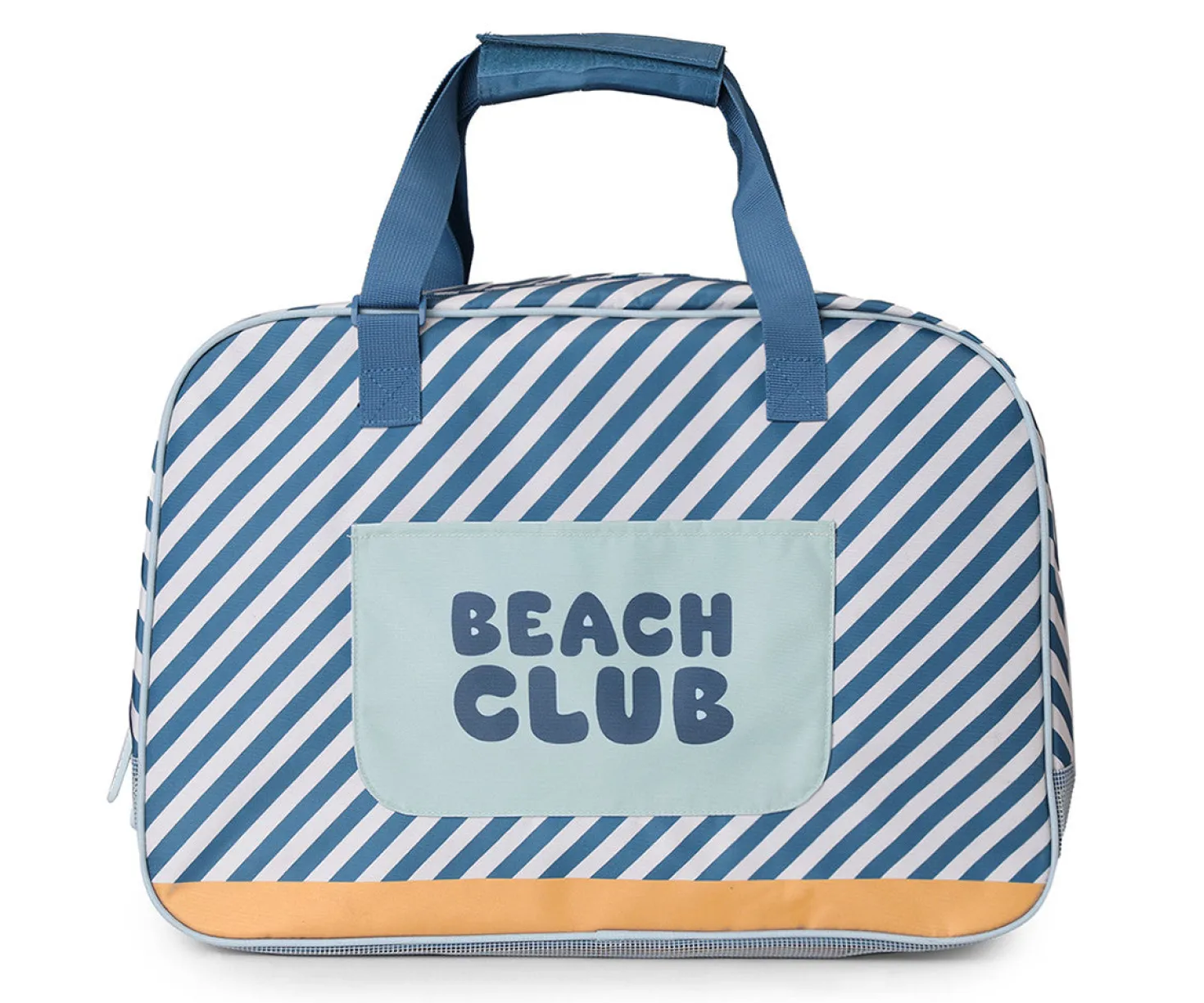 Bolsa de Playa con Rejilla · Stripes Blues & Beyond