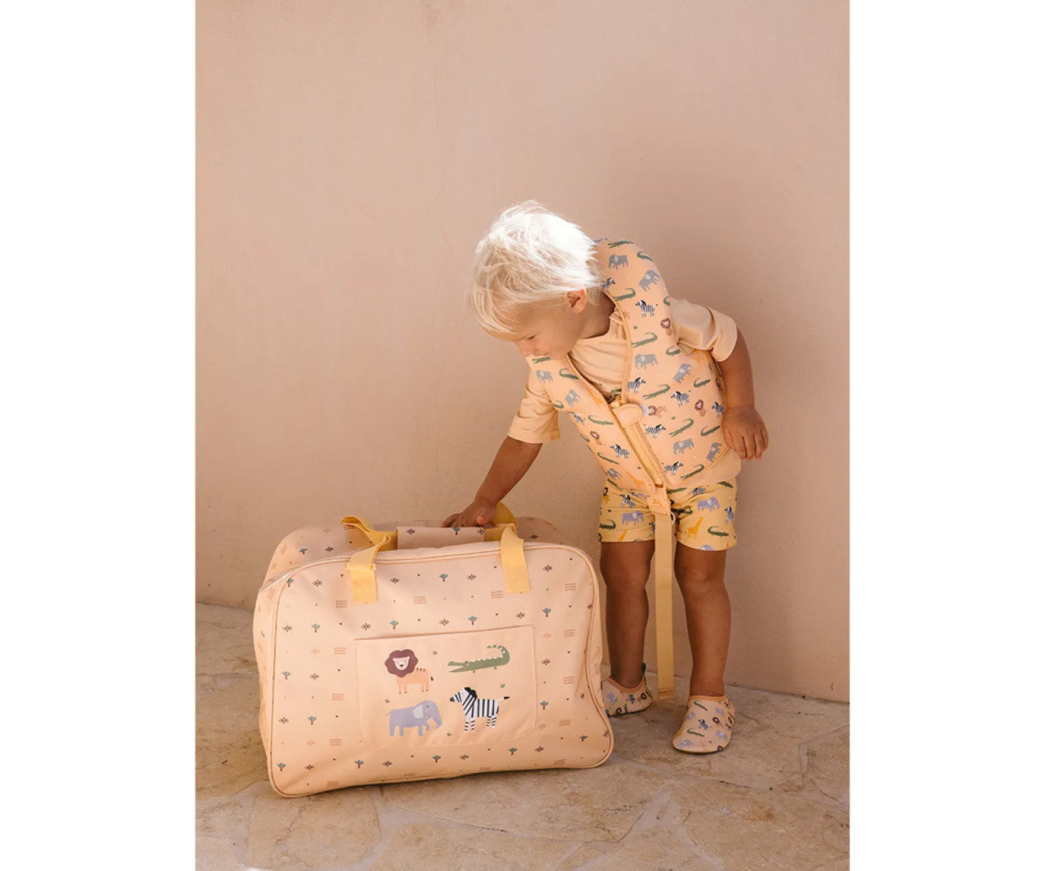 Bolsa de Playa con Rejilla · Wild Animals