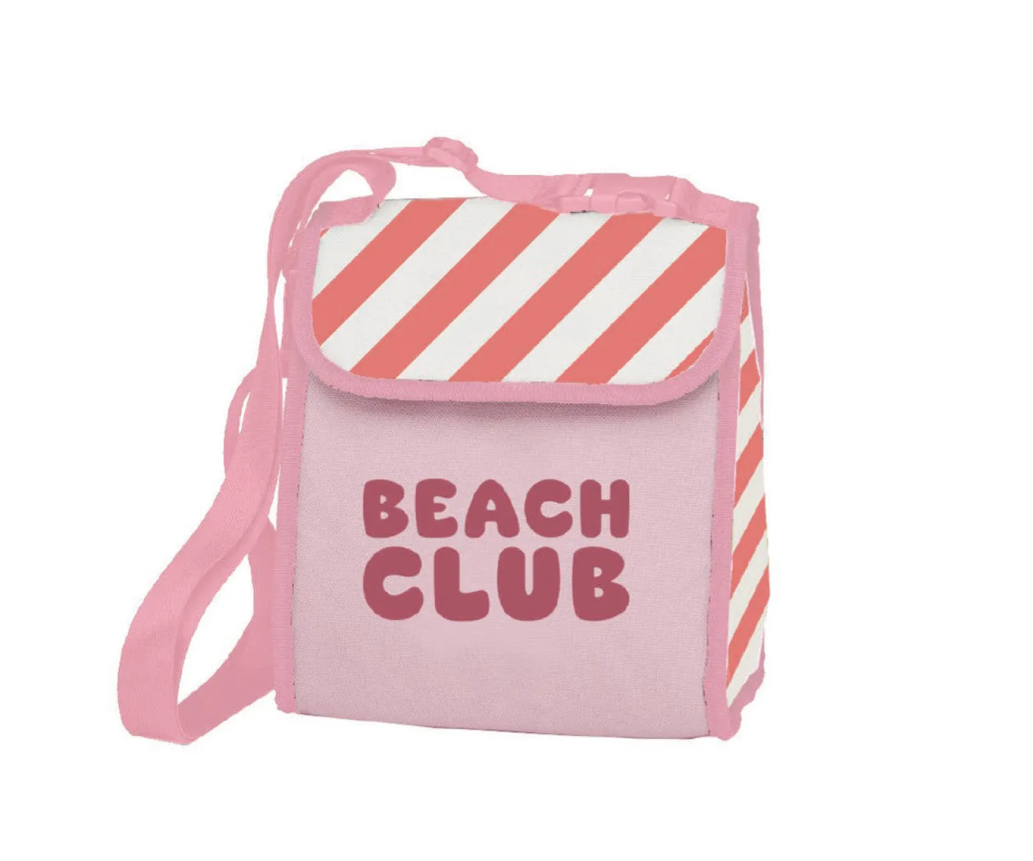 Bolsa Merienda Térmica Stripes Bloom & Blush
