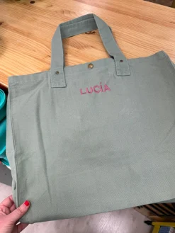 Bolso de Algodón Personalizable (Bordado)