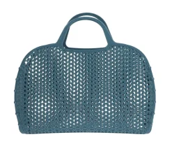 Bolso Plástico Retro Vintage · Sky