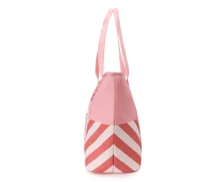 Bolso Tote Nevera Stripes Bloom & Blush